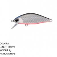 Воблер за пъстърва  за бързотечаща вода45mm, 4.0gr, 4,5cm trout wobbler lure, снимка 3 - Въдици - 38276910