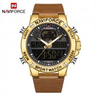 Мъжки часовник NaviForce многофункционален NF9164 GBLBN., снимка 3 - Мъжки - 34798941