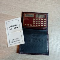 Стар калкулатор "Unisonic" LC285 solar, снимка 1 - Антикварни и старинни предмети - 43804054