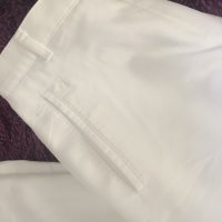 Бял летен панталон М/Л, снимка 2 - Панталони - 32269380