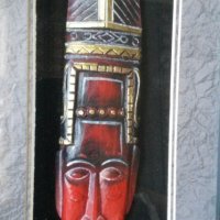 Африкански  маски, снимка 6 - Антикварни и старинни предмети - 38641030