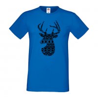 Мъжка тениска Deer 1 Елен Животно,Изненада,Подарък,Празник , снимка 9 - Тениски - 36813687