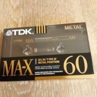 Нова оригинална аудио касета TDK MA-X 60, снимка 4 - Аудио касети - 39489718