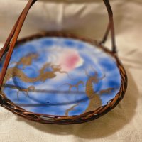 Чиния(плато) Сацума Япония , снимка 7 - Антикварни и старинни предмети - 43701214