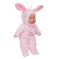 Кукла бебе с меко тяло Розова, 35см, снимка 2 - Кукли - 43378504