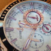 Лимитиран Ulysse Nardin Chronograph Swiss Made, снимка 4 - Мъжки - 43641151