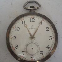 Стар сребърен джобен часовник''Омега'', снимка 1 - Антикварни и старинни предмети - 43817183