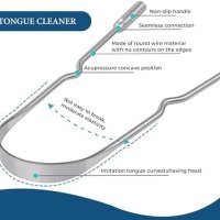 Нов почистващ уред за език неръждаема стомана Хигиена уста, снимка 5 - Други стоки за дома - 43006073
