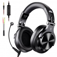 Студийни слушалки OneOdio A71,кабелни 6.35/3.5 мм, удължен boom микрофон , снимка 9 - Слушалки и портативни колонки - 36544442