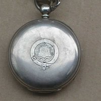 Сребърен джобен часовник 925, снимка 3 - Антикварни и старинни предмети - 28305999