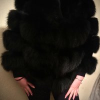 Дамско палто от естествен косъм, снимка 3 - Палта, манта - 44077738