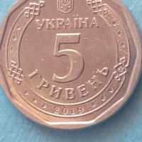 5 гривен 2019 г.Украины, снимка 1 - Нумизматика и бонистика - 43165620