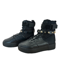 Черни дамски спортни обувки , снимка 1 - Кецове - 44857494