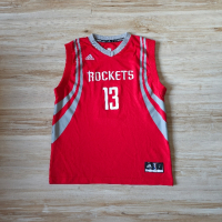 Оригинален баскетболен потник Adidas x Houston Rockets NBA x Harden, снимка 1 - Детски тениски и потници - 44855808
