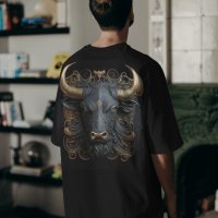 Мъжка тениска Овърсайз, снимка 1 - Тениски - 43662103