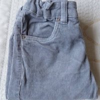 Детски кадифен панталон ( джинси) сив Hip & Hopps, снимка 7 - Детски панталони и дънки - 32437890