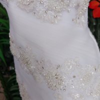 сватбена булчинска рокля русалка, снимка 4 - Сватбени рокли - 43289886