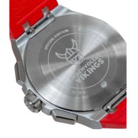 Kварцов часовник MAURICE LACROIX Aikon Special Edition,хронограф,дата,гумена каишка, снимка 7 - Мъжки - 43451964