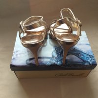Дамски сандали Paolo Bocelli - Розово злато, снимка 7 - Сандали - 43282514