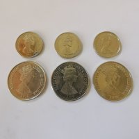 Лот стари монети от Гибралтар, снимка 1 - Нумизматика и бонистика - 43682759
