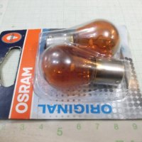 Комплект 2 бр. халогенни крушки "OSRAM - PY21W" нов, снимка 3 - Аксесоари и консумативи - 43146772
