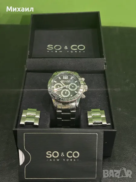 Часовник SO & CO New York, снимка 1