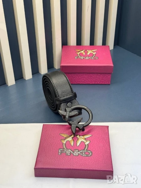 колани от естествена кожа в кутия pinko, снимка 1