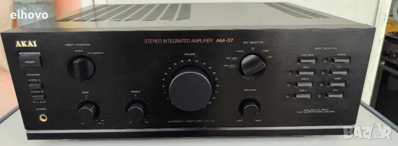Стерео усилвател Akai AM-37, снимка 1