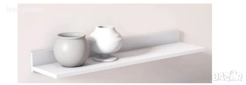 Етажерка Лина 90х15см - Айви мебел, снимка 1