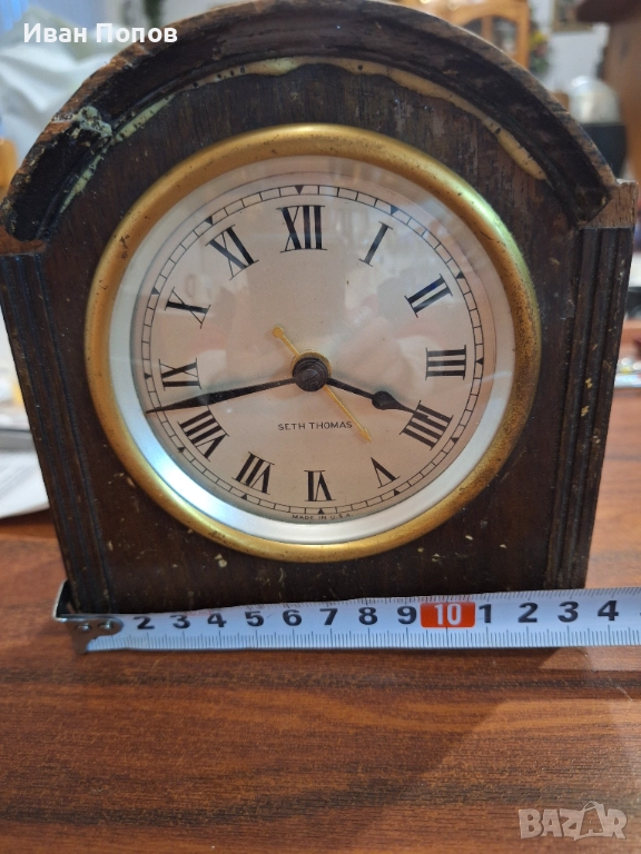 Механичен часовник USA SETH THOMAS, снимка 1