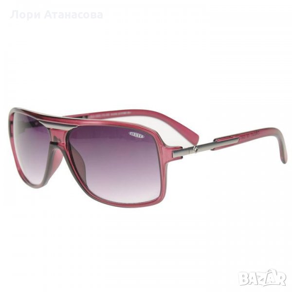 Прекрасен дизайн със унисекс слънчеви очила- в розово и сиво ” Sinner" ,внос от Англия, снимка 1