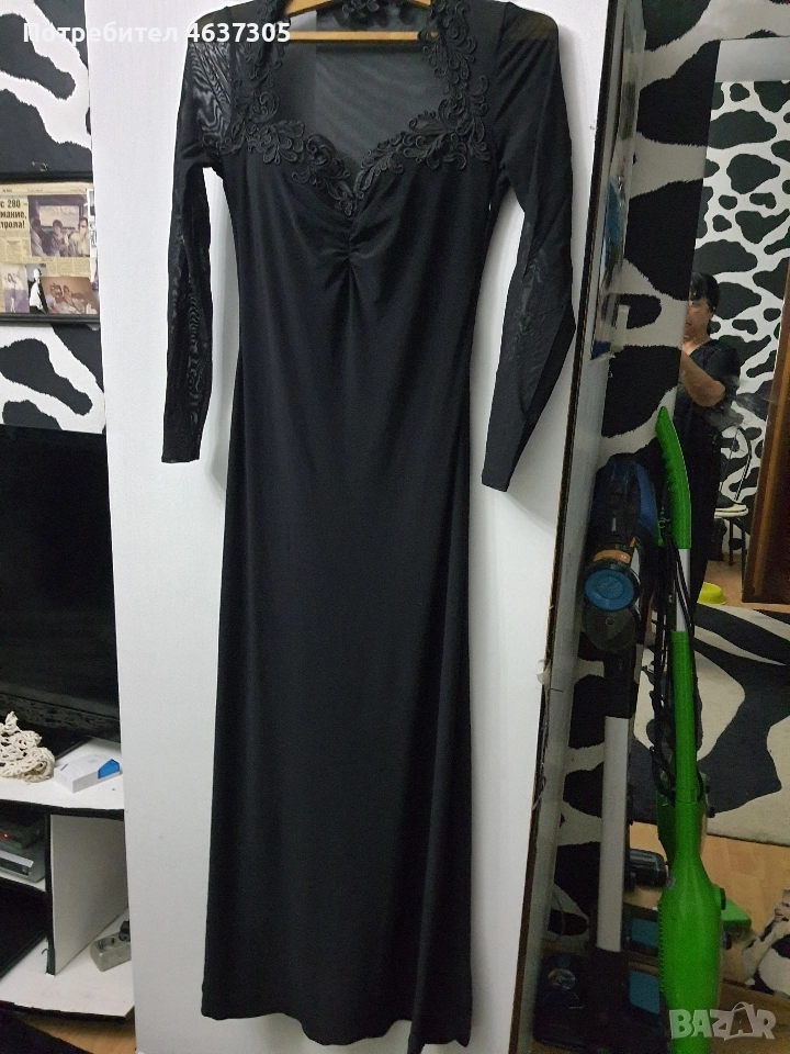 официална маркова транспарантна рокля, снимка 1