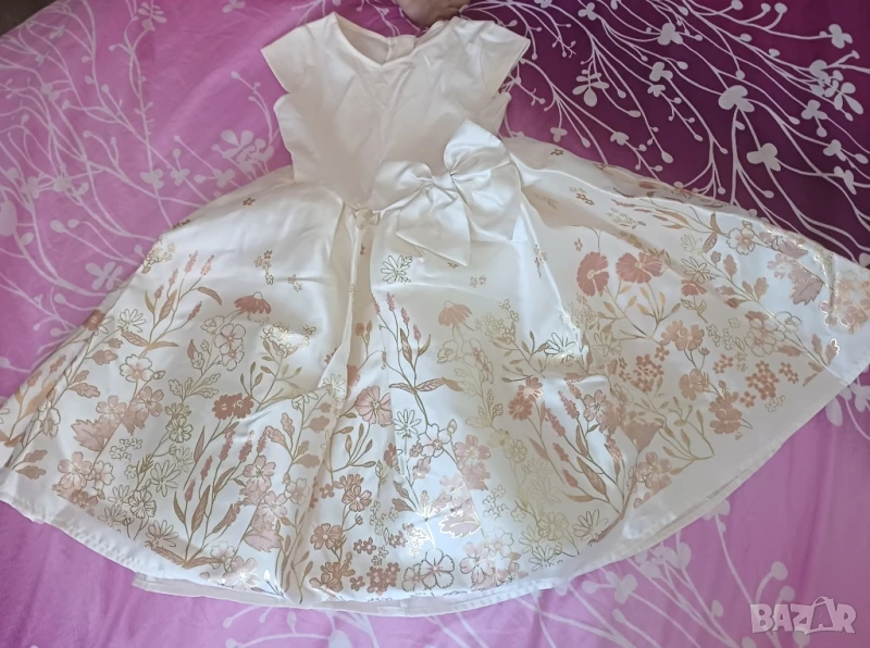 Детска рокля, 4/6 г. , снимка 1