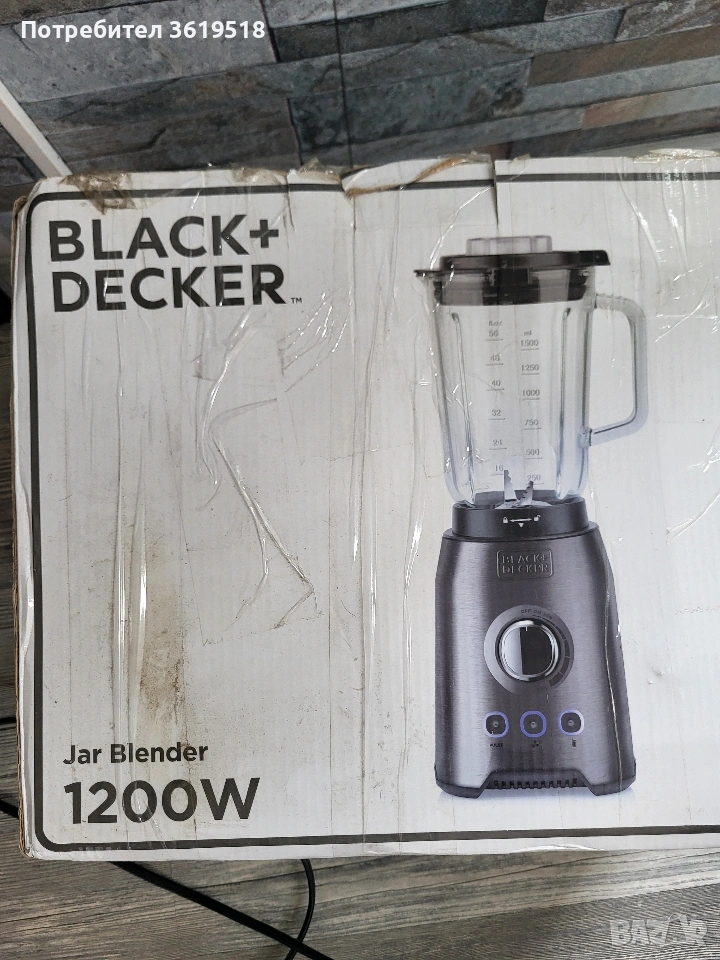 Блендер Jar blender Black Decker, снимка 1