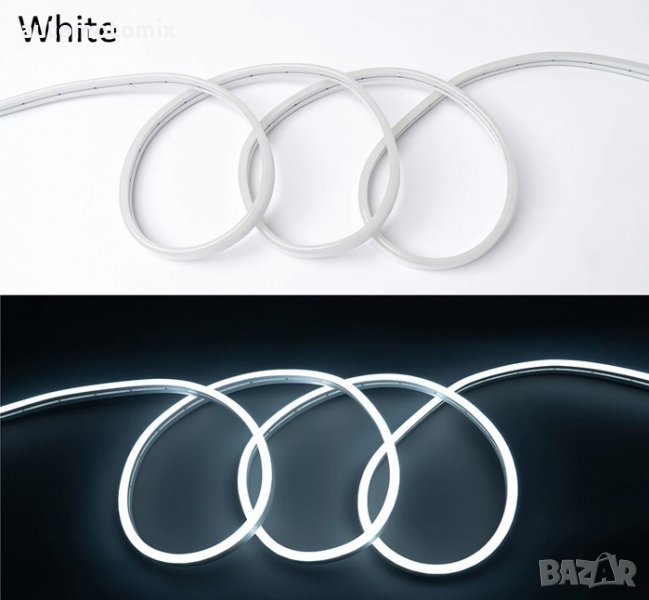 ДИОДНА ЛЕНТА 5М 12V - БЯЛА 2633, снимка 1