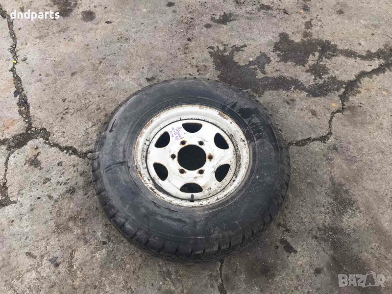 Стоманена джанта Mitsubishi Pajero 2,1995г. 15ка, снимка 1