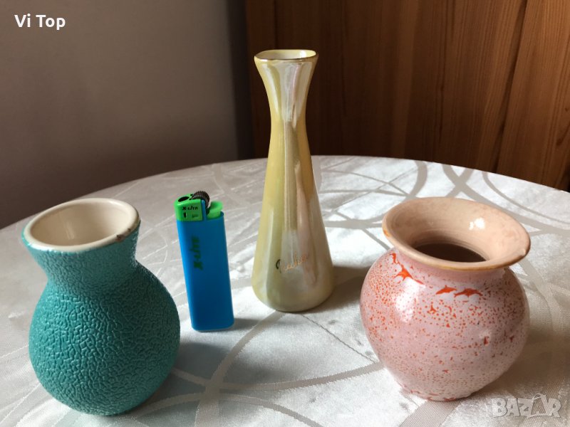 Вазички, порцелан,керамика-Чехия , снимка 1