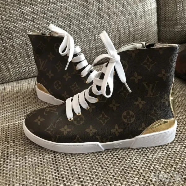 🌟 Louis Vuitton Дамски Кецове – Лукс и Стил! 🌟, снимка 1