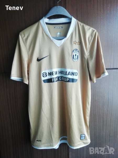 Juventus Nike оригинална златна тениска фланелка 2008/2009 Ювентус размер М, снимка 1