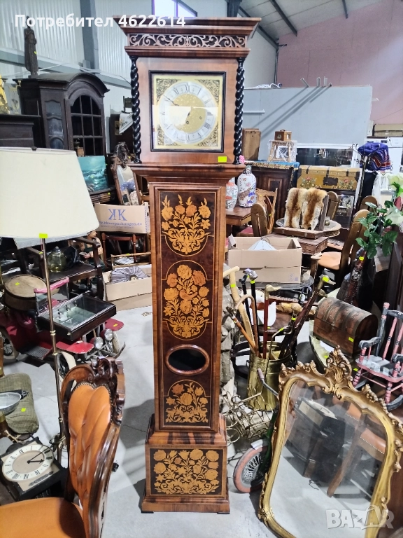 МНОГО КРАСИВ ПАРКЕТЕН ЧАСОВНИК , снимка 1