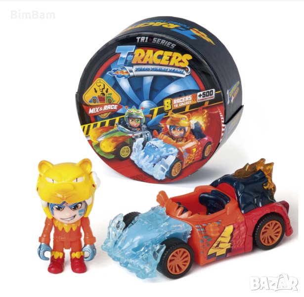 Състезателна количка T-Racers - Mix & Race, снимка 1