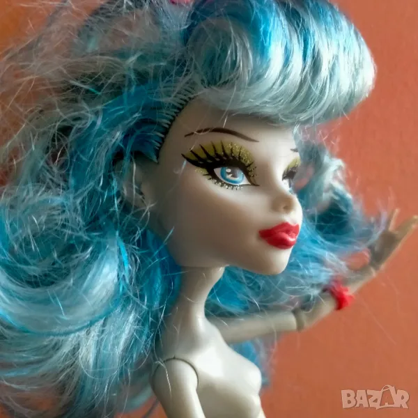 Колекционерска кукла Monster High Skull Shores Ghoulia Yelps Doll F13, снимка 1