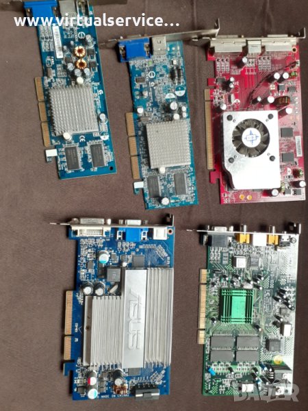 Антикварни дъна сокет 370, слот1, видео карти PCI, AGP, CPU486...., снимка 1