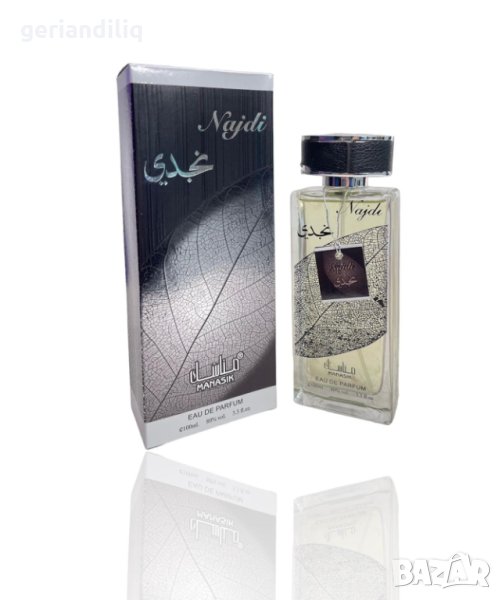 Оригинален арабски мъжки парфюм NAJDI by MANASIK, 100ML EAU DE PARFUM, снимка 1
