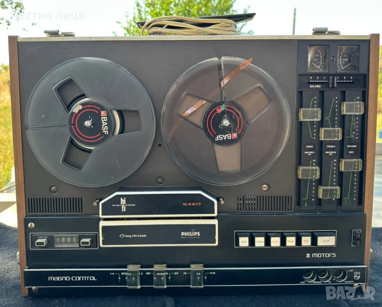 Ролков магнитофон Philips N4417, снимка 1