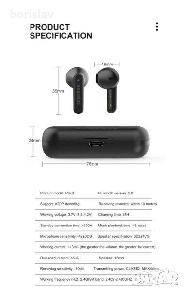  samsung  galaxy buds pro X, снимка 1