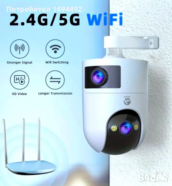 10 mp. външна wifi камера, снимка 1