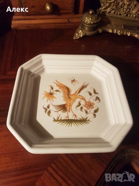 Френска керамика–Ръчно рисувана! Маркирана!, снимка 1