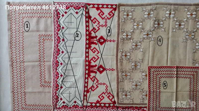 Старинни карета - ръчна бродерия 30 лв., снимка 1