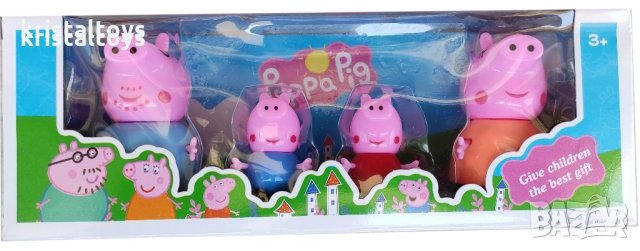 Пепа Пиг Peppa Pig, актуална детска играчка комплект, снимка 1